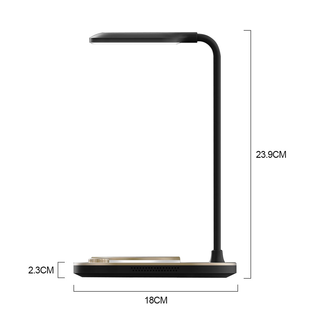 4 in 1 Wireless Charger and Desk Lamp Light- Type C Interface_5