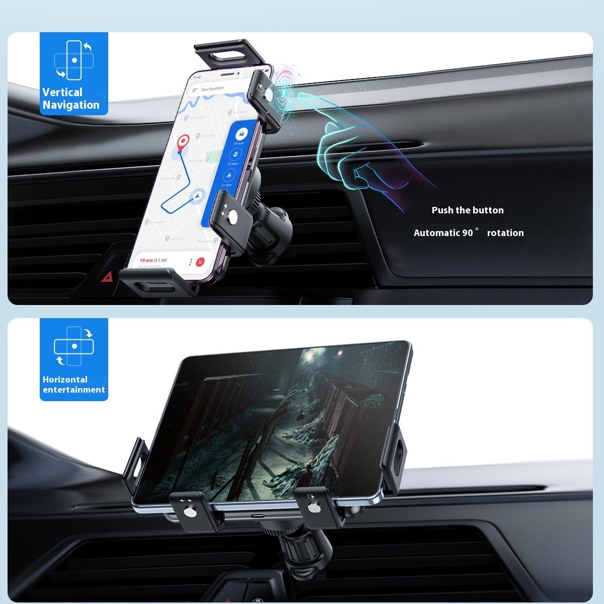 New Car Wireless Charger Mobile Phone Holder