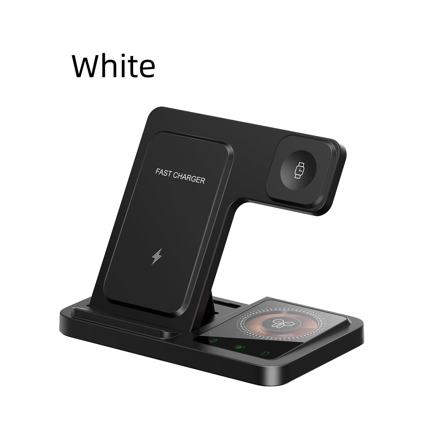 Three-in-one Wireless Charger For Iphone15 Charging Set Fast Charge Iwatch Watch Headset Base Bracket