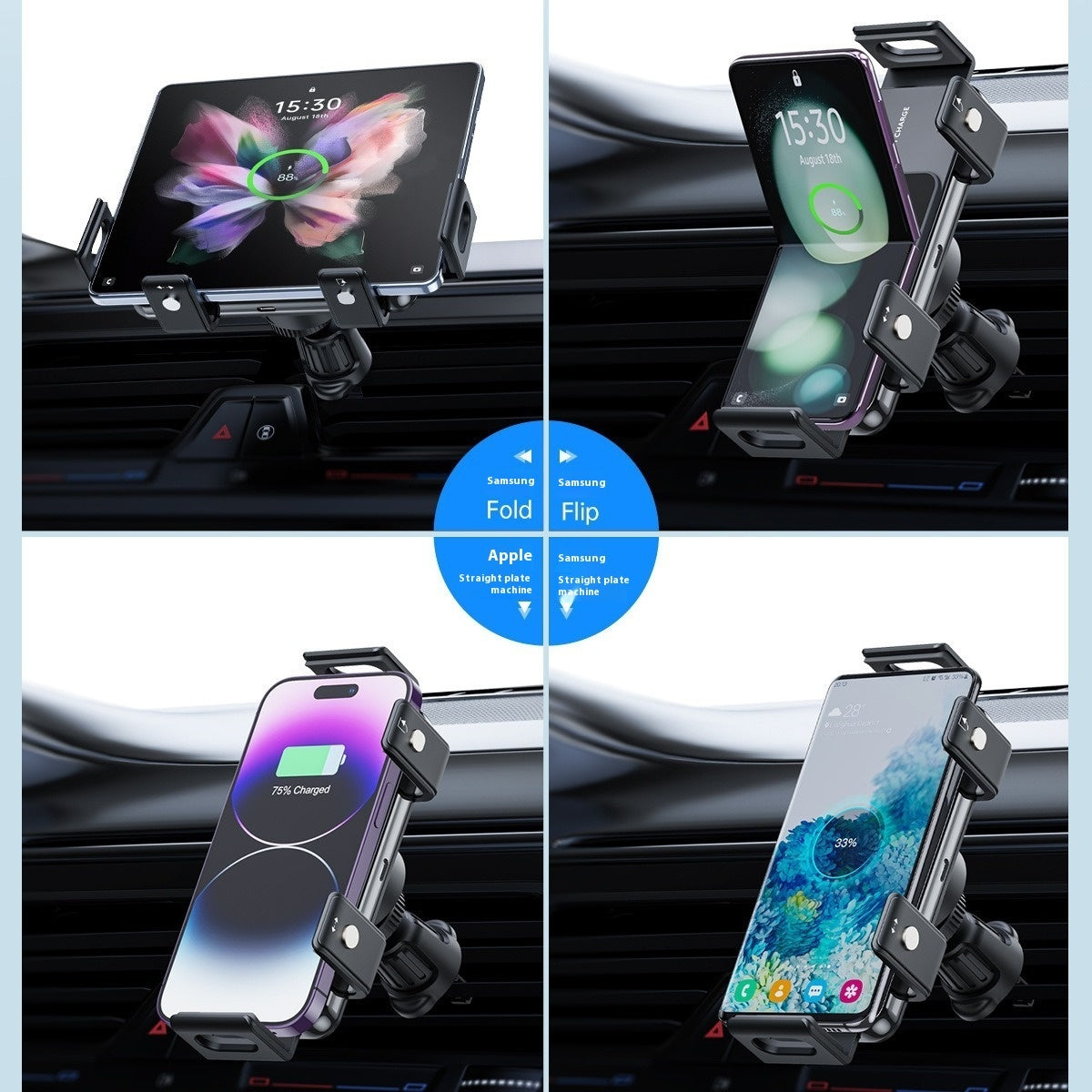 New Car Wireless Charger Mobile Phone Holder